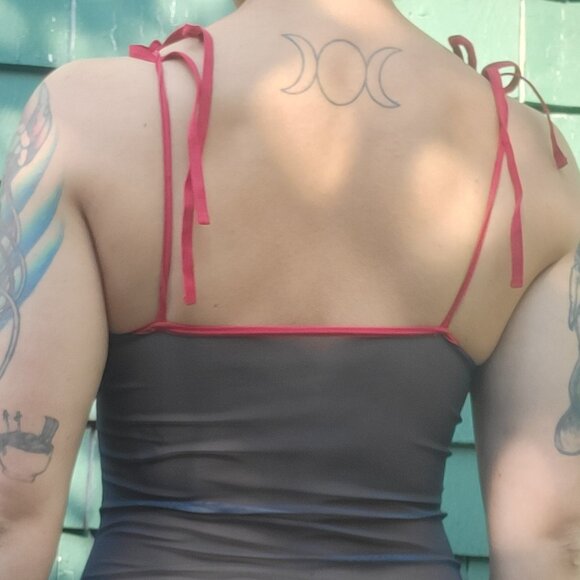 Grim Reaper Sheer Bathing Suit - Picture 3 of 4